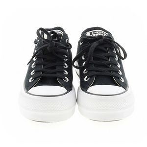 Converse Black Platform Sneakers 6.5w